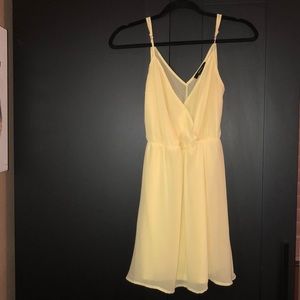 Cute yellow dress